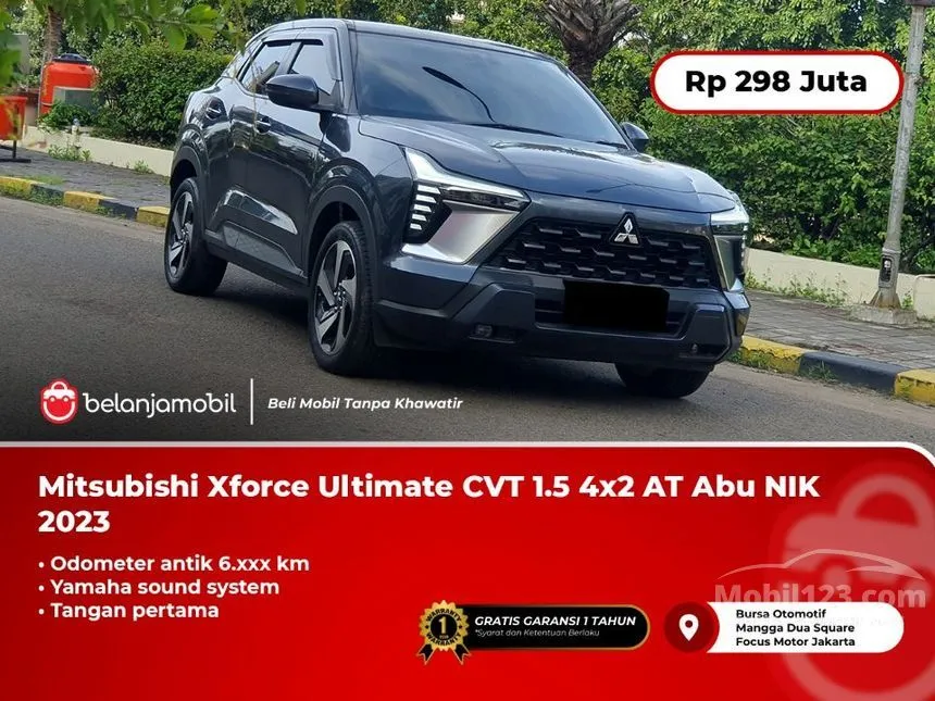 Jual Mobil Mitsubishi XFORCE 2023 Ultimate 1.5 di DKI Jakarta Automatic Wagon Abu
