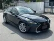 Recon 2021 Lexus IS300 2.0 Turbo RWD Low Mileage Great Condition
