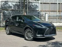 UNREG 2022 Lexus RX 300 VERSION L 2.0 TURBO BRWON LEATHER REAR ELECTRICAL SEAT PANORAMIC ROOF SURROUND CAMERA HUD BSM POWER BOOT APPLE CAR PLAY 5A 16K