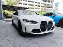 2023 BMW M3 3.0 Competition Pack M Series XDrive Carbon Roof Harman Kardon Sound Surround Camera LED Daytime Running Light Sport Exhaust Power Boot HUD Turbo