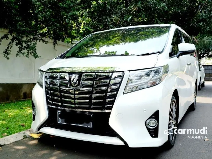 Jual Mobil Toyota Alphard 17 G 2 5 Di Dki Jakarta Automatic Van Wagon Putih Rp 8 000 000 564 Carmudi Co Id