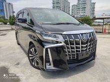 2018 Toyota Alphard 2.5 SC SUNROOF FULL SPEC JBL SURROUND CAMERA DIM CAMERA LIKE NEW UNREG18