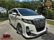 Used 2016 Toyota Alphard 2.5 G SA (A) 2POWERDOOR/POWERBOOT/SUNROOF/MOONROOF/LEATHERSEAT/PUSHSTART BUTTON/7SEATER/EASY LOAN APPROVED/STRONG PANEL/WELLMAINTA