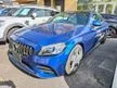 Recon 2019 MERCEDES BENZ C180 AMG COUPE 1.6 TURBOCHARGE FULL SPEC FREE 5 YEAR WARRANTY