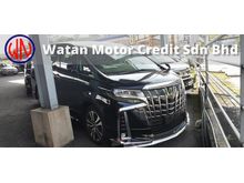 2018 Toyota Alphard 2.5 SC UNREG FULLSPEC,MODELLISTA BODYKIT,HALF SST,3EYE LED,JBL HOME THEATER,BLINDSPOT,DIGITAL INNER MIRROR,360 CAM N ETC,FREE GIF