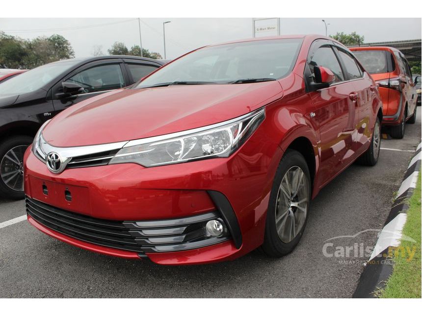 Toyota Corolla Altis 2018 G 1.8 in Selangor Automatic Sedan Red for RM ...