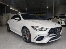 2021 Mercedes-Benz AMG CLA45 2.0 S 4MATIC+ -AMG Seat -AMG Ride Control -AMG Exhaust -360 Cam -HUD