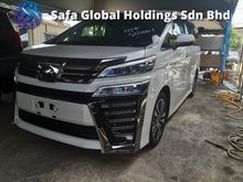 2018 Toyota Vellfire 2.5 ZG NEW FACELIFT ROOF ALPINE/SUNROOF/PRE CRASH/FULL LEATHER UNREG