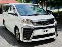 2021 Toyota Vellfire 2.5 Z Golden Eyes MPV 160k