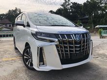 2019 Toyota Alphard 2.5 G S C Package MPV NEW FACELIFT 3 EYES LED
