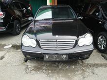 Mercedes-Benz C180 2.0 W203 2004 AT ANTIK black sangat terawat