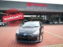 2013 Toyota Prius C 1.5 Hybrid - Hybrid Warranty+ Free 1 Year Service by Authorized Toyota Service Centre