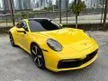 Recon 2021 Porsche 911 3.0L Carrera Yellow Sunroof