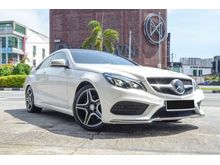 2013 Mercedes-Benz E250 1.8 AMG Coupe 34,000KM Mileage Immaculate