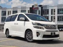 2014 Toyota Vellfire 2.4 Golden Eye MPV
