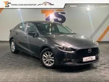 2019 Mazda 3 2.0 SKYACTIV-G GL Sedan (A) MAX LOAN AVAILABLE WARRANTY PROFILE TIPTOP WELL MAINTAIN SPORTY