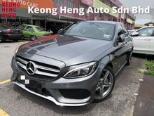 TRUE YEAR MADE 2018 Mercedes-Benz C200 2.0 AMG Line 9G-Speeds CKD 14000 km only Free Service Warranty Until June 2022