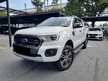Used 2021 Ford Ranger 2.0 Wildtrak High Rider Dual Cab Pickup Truck + Sime Darby Auto Selection + TipTop Condition + TRUSTED DEALER + Cars for sale