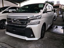 Toyota Vellfire 2.5 ZG, SUNROOF, REAR ALHARD LED LIGHT, 16 UNREG