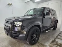 2020 Land Rover DEFENDER P300 SE 110 2.0 (A) 4DOORS 7SEATER PANORAMICROOF 360CAM DIGITALMETER SIDESTEP WIDESCREEN AIRSUS BLACKSEATS MERIDIAN