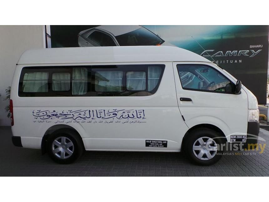 Toyota Hiace 2014 Window 2.5 in Kuala Lumpur Manual Van 