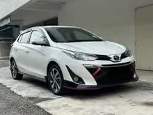 2019 Toyota Yaris 1.5 E Hatchback / Mileage 28K KM Only / Full Service Record TOYOTA / Blind Spot Asisst / One Owner / Accident Free / Flood Free