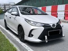 2022 Toyota Vios 1.5 G Sedan PADDLE SHIFT WARRANTY 1 OWNER