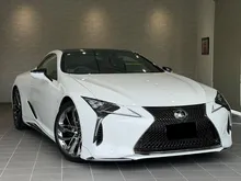 2024 UNREGISTER Lexus LC 500 5.0 S Package Final Model Late Model, Modellista Wheels, Modellista Aero Controls - HUD Head-Up Display (Incoming)