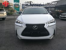 2017 Lexus NX200t 2.0 F Sport SUV -UNREG-