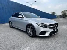 2018 Mercedes-Benz E250 2.0 AMG Sedan Reg 2022