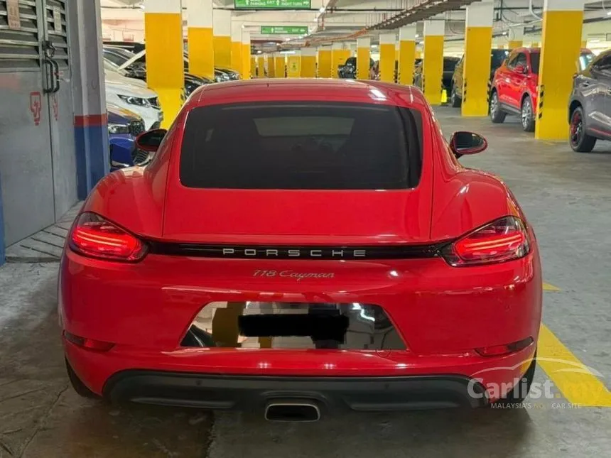 2018 Porsche 718 Cayman Coupe