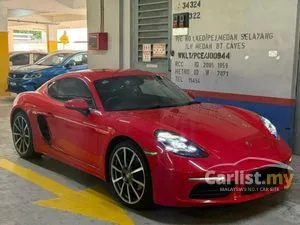 2018 Porsche 718 2.0 Cayman Coupe