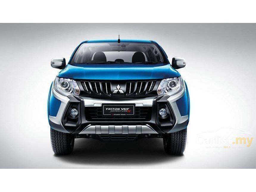 Mitsubishi Triton 2016 Vgt 2 4 In Sabah Automatic Pickup Truck Blue 2016 Mitsubishi Triton Vgt Pickup Truck