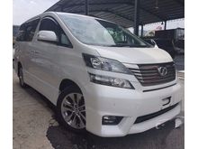 2010 Toyota Vellfire 2.4 Z Platinum MEGA FULL SPEC
