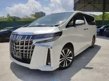 2018 Toyota Alphard 2.5 G SC DIM CAMERA ROOF TV ORI MILEAGE 2 EYE LED CHEAPER OFFER PRICE UNREG18