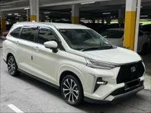 2023 13K ONLY Toyota Veloz 1.5 MPV (LOW MILEAGE & TOYOTA WARRANTY)