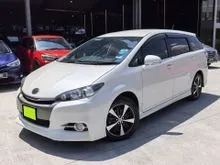 2016 Toyota Wish 1.8 S FACELIFT (A) MONOTONE FULL SPEC, DVD PLAYER, REVERSE CAMERA, 2 TONE COLOR SEATS, KEYLESS PUSH START, PADDLESHIFT, SPORT 7ST MPV