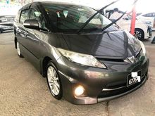 2011 Toyota Estima 2.4 Aeras G MPV BLACK INTERIOR, WALNUT STEERING, BODYKIT, ROOF TV