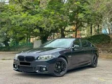 2014 BMW 528i 2.0 M Sport FACELIFT F10 M5 BODYKIT EXHAUST LED HEADLAMP HEAD UP DISPLAY DIGITAL METER HARMAN KARDON SOUND SYSTEM