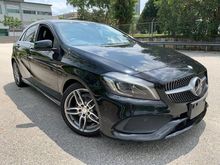 2016 MERC BENZ A180 AMG 1.6 (FREE)( 5-YRS WARRANTY) UNREGISTERED