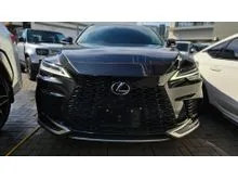 2023 Lexus RX350 F Sport  Black, 35,438KM, Mark Levinson, Panoramic Roof, HUD, BSM, 3 LED, Ready Stock