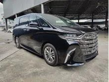 BEST OFFER 2025 Toyota Alphard 2.5 Z SIDE STEP ADVANCE DRIVE UNREG SPECIAL OFFER