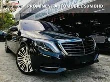 MERCEDES BENZ S400L AMG WTY 2024 2017,CRYSTAL BLACK IN COLOUR,REVERSE CAMERA,POWER BOOT,ONE DATO SRI OWNER
