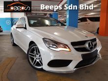 2013 MERCEDES-BENZ E200 2.0T COUPE AMG - AMG BODYKIT - AMG SPORT RIM - FULL LEATHER SEAT - LOCAL AP - UNREG 13