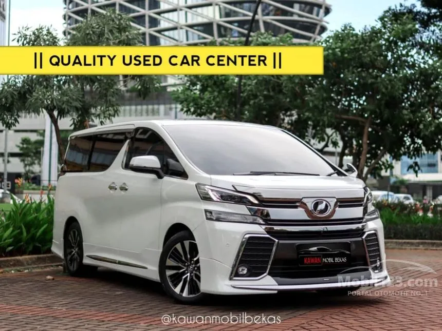 Jual Mobil Toyota Vellfire 2017 ZG 2.5 di DKI Jakarta Automatic Van Wagon Putih Rp 785.000.000