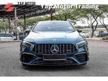 2022 Mercedes-Benz AMG A45 2.0 S 4MATIC+ Hatchback **BOUGHT WITH MERCEDES BENZ MALAYSIA **AMG RIM **360 CAMERA **AMG SPORT RIM