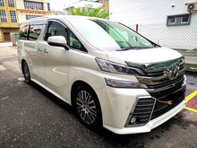 2015 Toyota Vellfire 2.5 ZG-EDITION (A) JBL LEATHER SEATS LIKE NEW