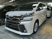 4Year Warranty 8 Seat 2015 Toyota Vellfire 2.5 Z - Edition MPV Balck Interior Power Door