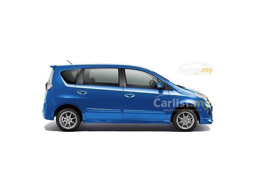 Perodua Alza 2017 S 1.5 in Kuala Lumpur Automatic MPV Blue 