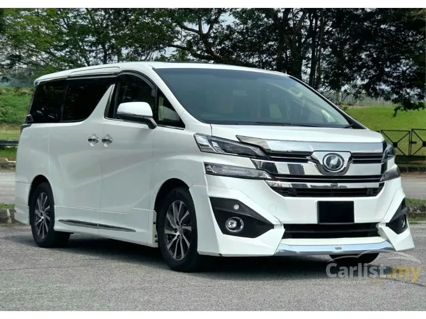 2015 Toyota Vellfire VL MPV